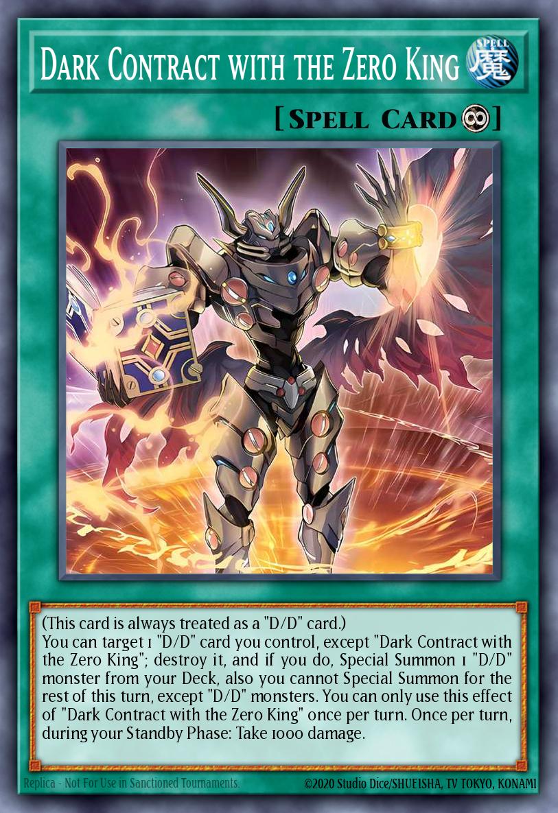 Dark Contract with the Zero King